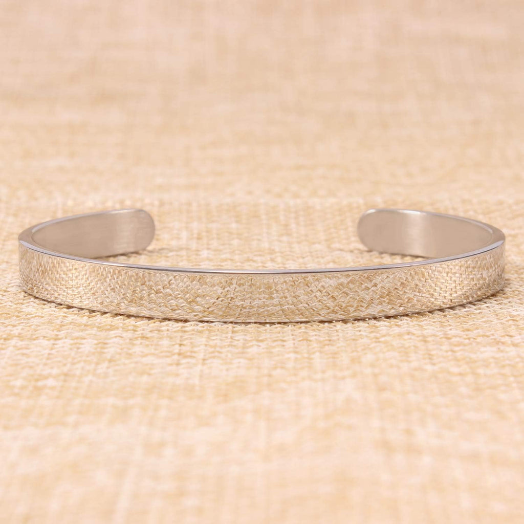 Inspirational Cuff Bracelet Bangle for Women Teen Girls - Birthday Jewelry Quotes - Friend Gift for Her Mom