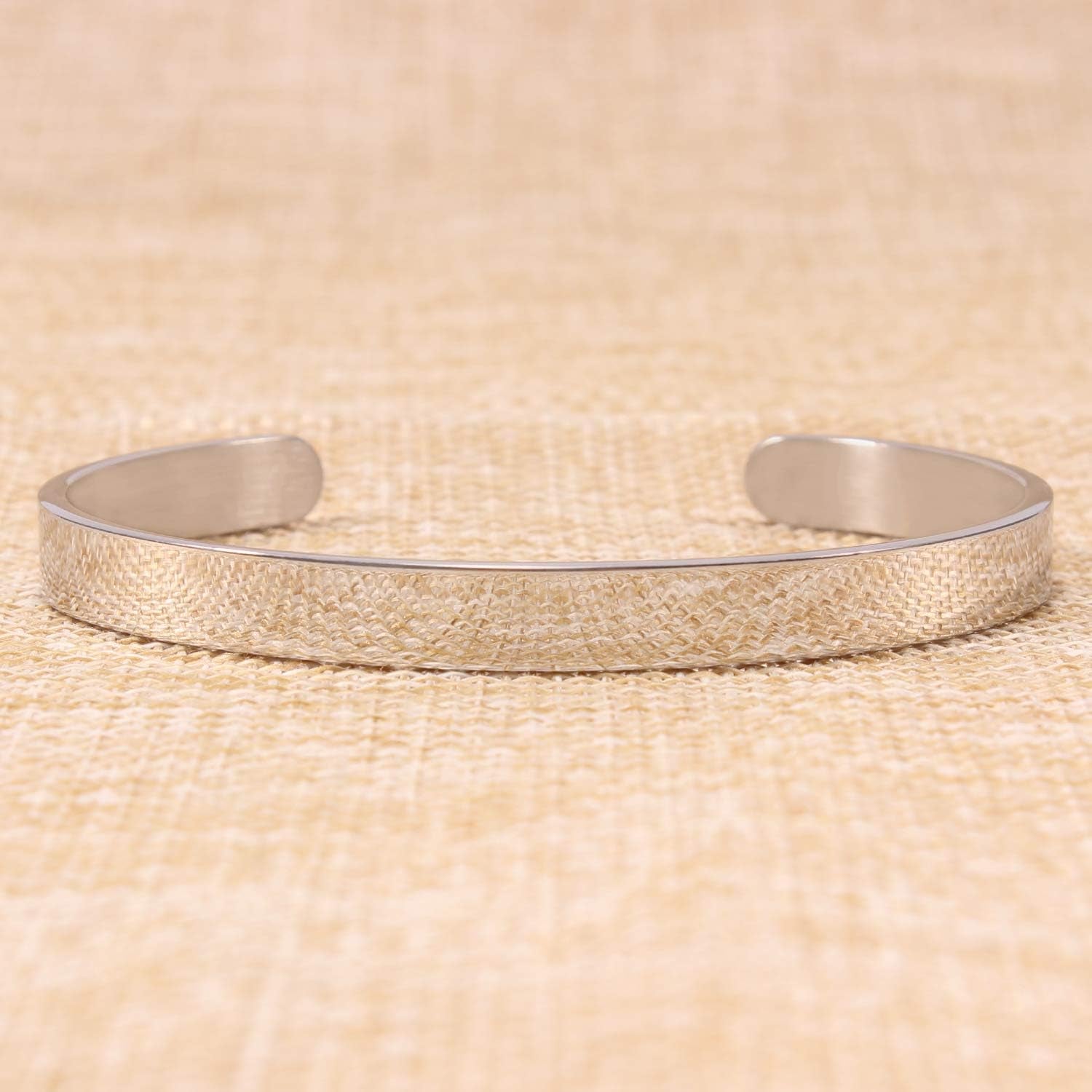 Inspirational Cuff Bracelet Bangle for Women Teen Girls - Birthday Jewelry Quotes - Friend Gift for Her Mom