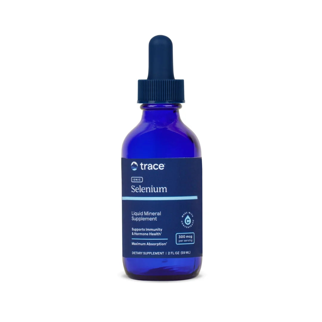 Ionic Selenium 300 Mcg - Liquid Dietary Supplement with Magnesium & Selenium - Mineral Supplement to Support Healthy Immune & Thyroid Function - 2 Fl Oz (About 48 Servings)