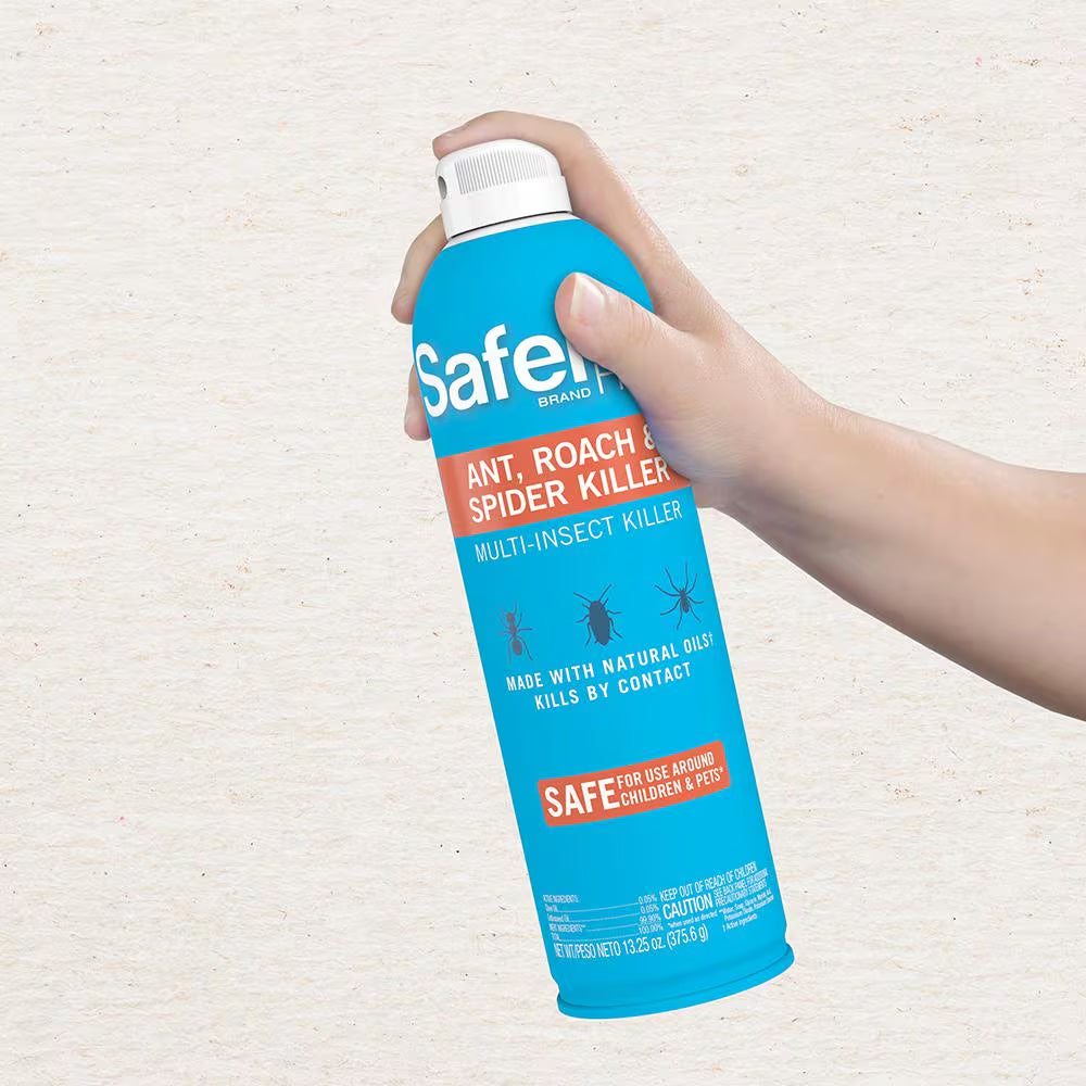 Safer Home Indoor Insect Killer Spray for Ants, Roaches, Spiders, Fleas (13 Oz. )