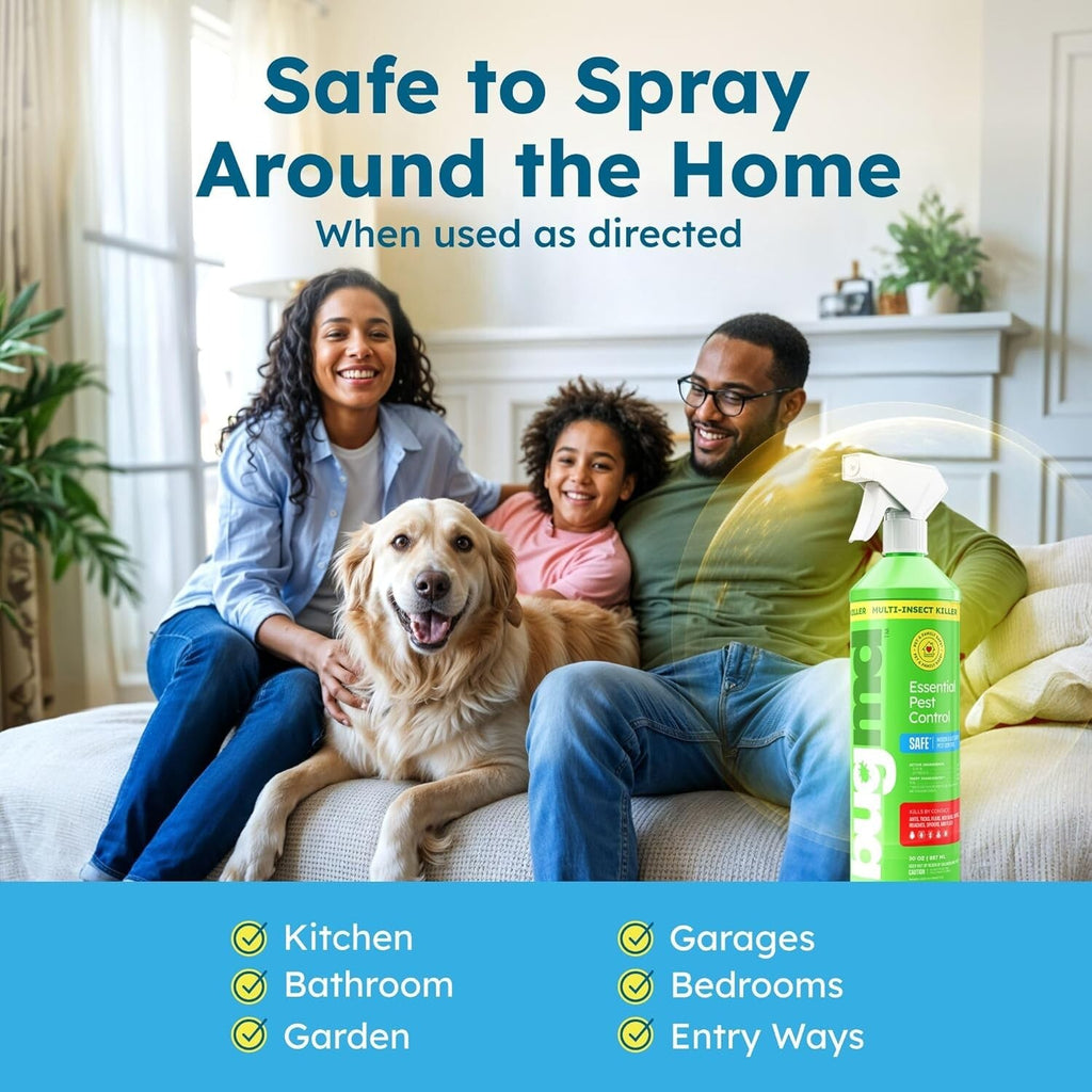 Bugmd Ant Spray – Insect & Pest Spray Indoor Safe for Pets, Roach & Spider Kill