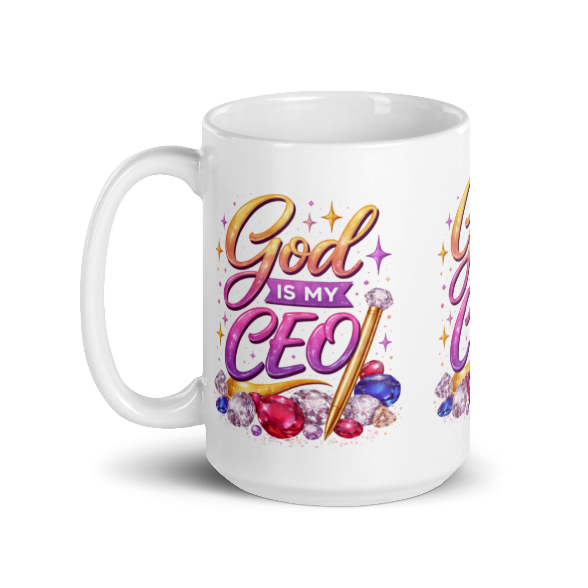 God Is My CEO Mug