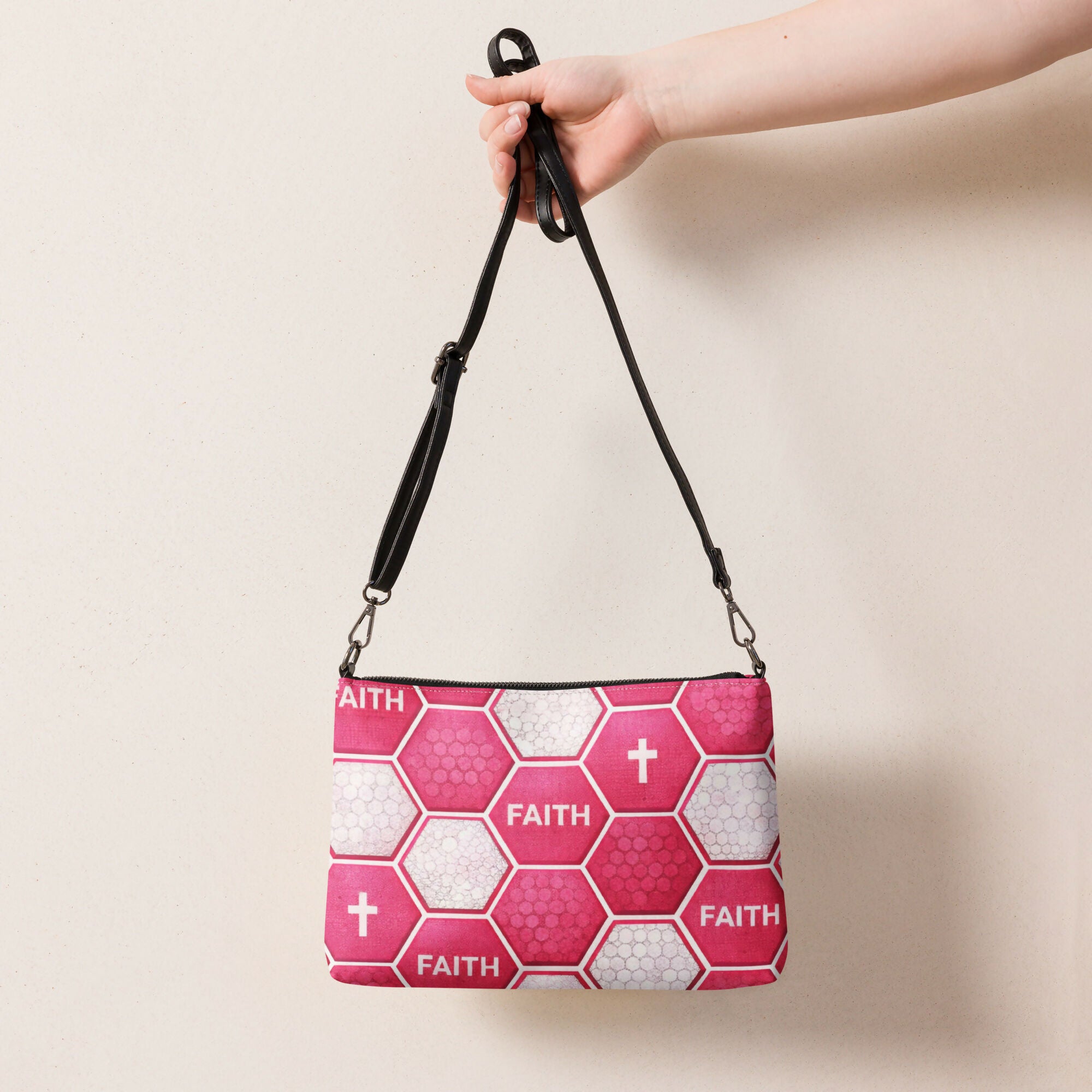 HONEYCOMB FAITH CROSSBODY PURSE