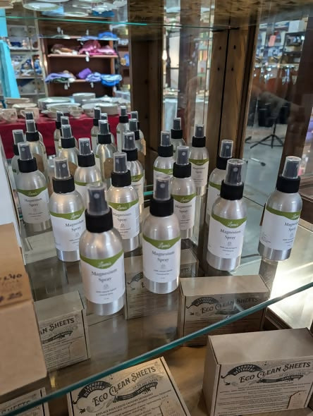 Magnesium spray