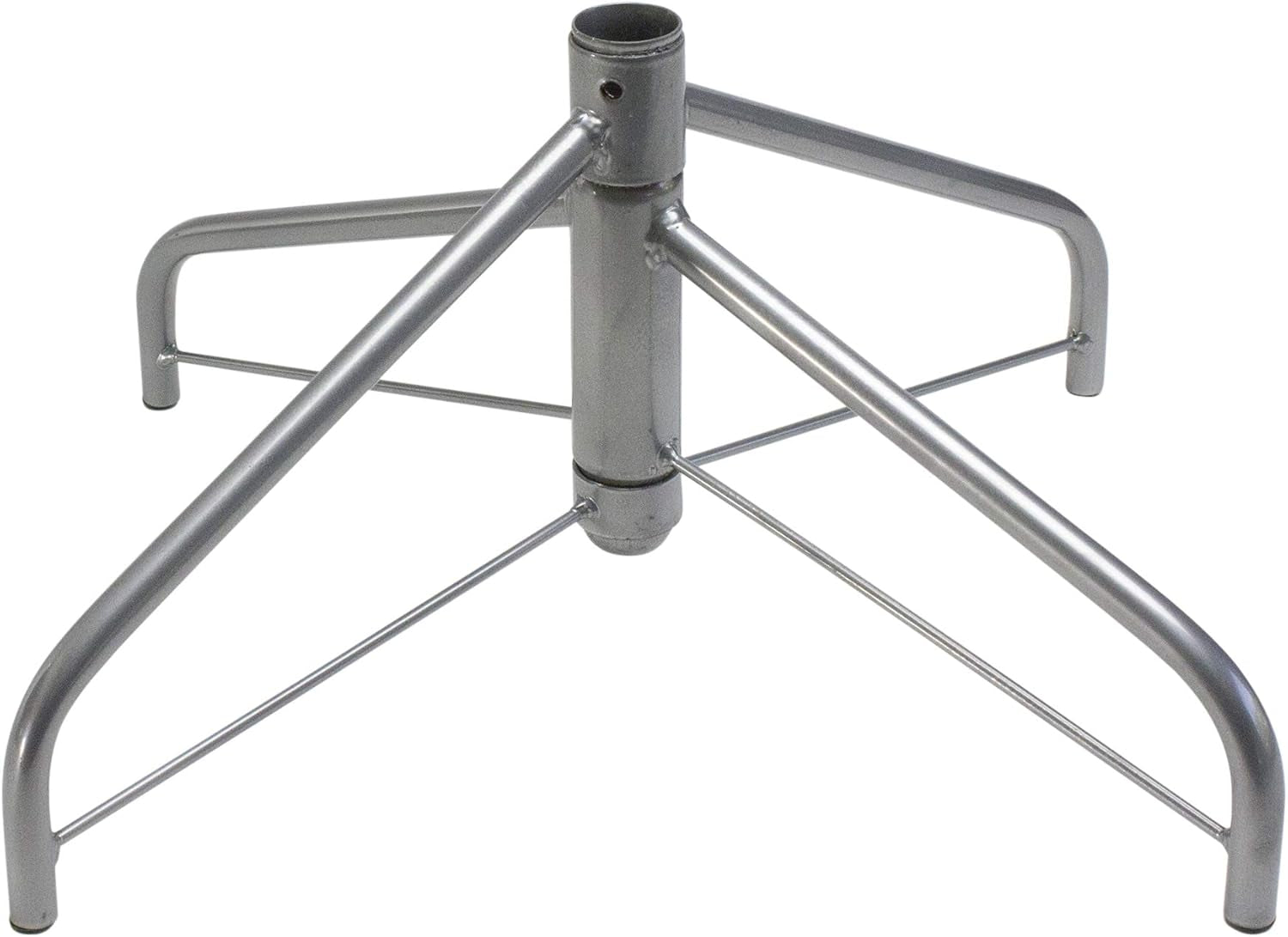 4.5' Metallic Sheer Champagne Artificial Tinsel Christmas Tree - Unlit