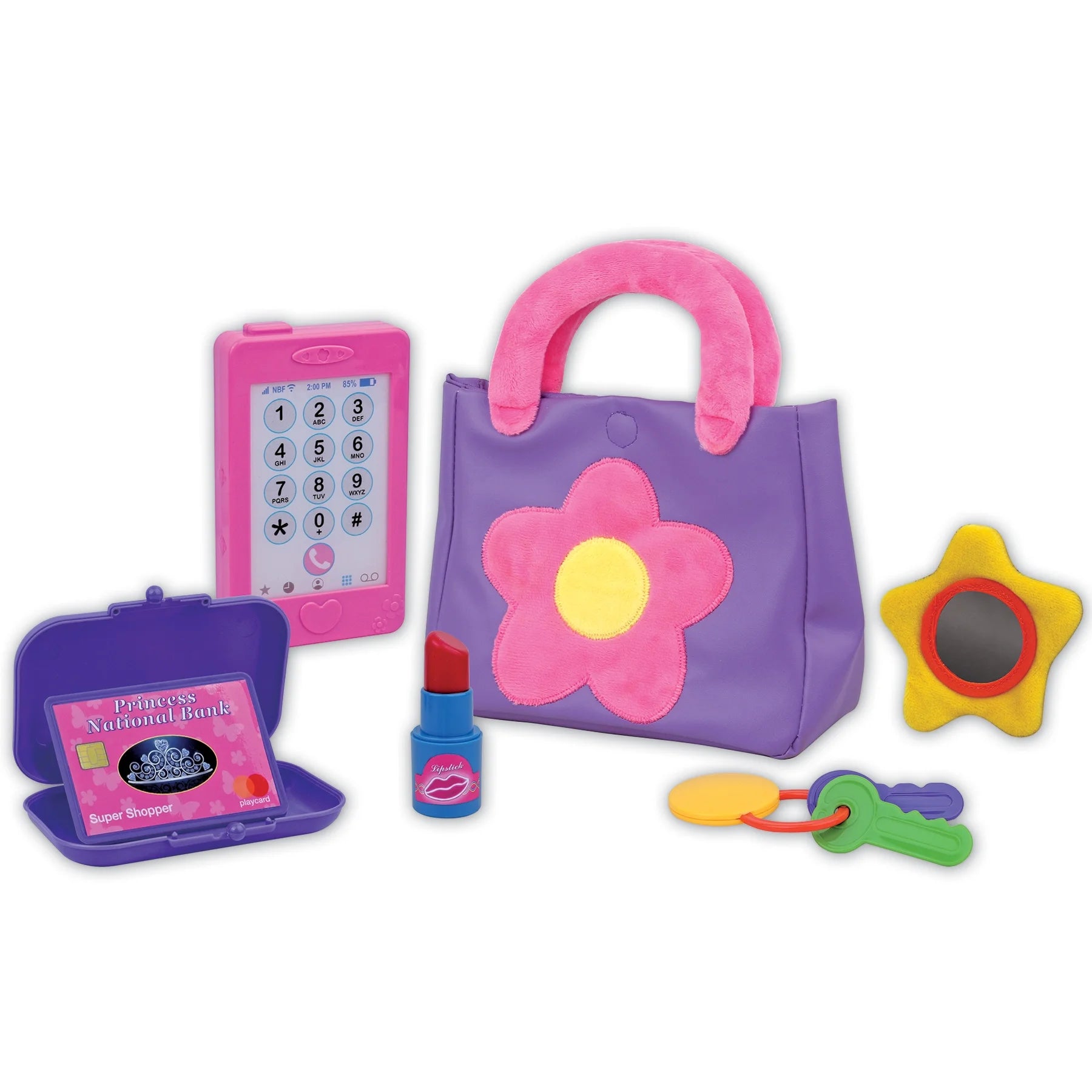 Let'S Pretend Play Purse Set Designed for Children Ages 2+ Years