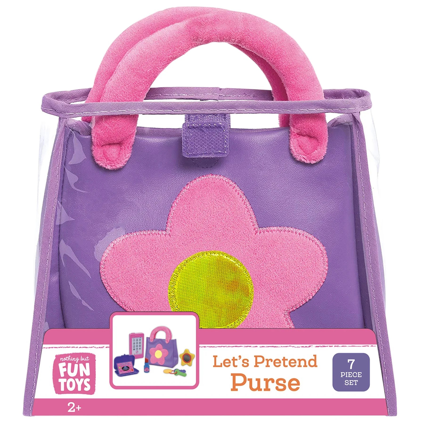 Let'S Pretend Play Purse Set Designed for Children Ages 2+ Years