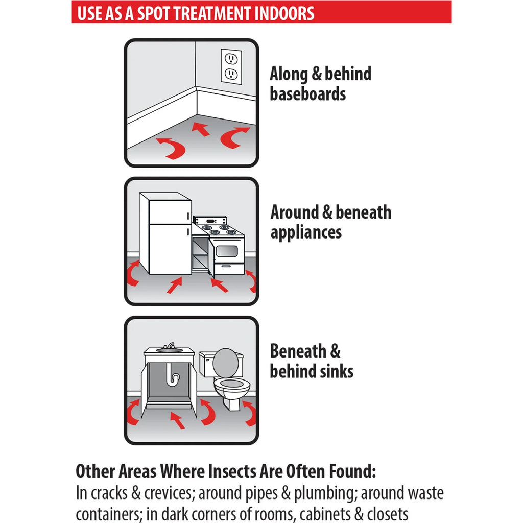 Ant, Roach & Spider Killer4, Aerosol Spray, 2/20-Ounce