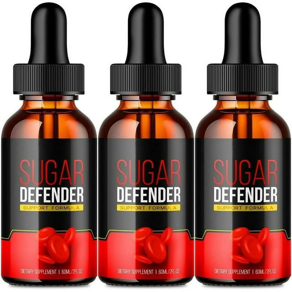 Sugar Defender Drops - 3 Pack - Hawthorn Berry Organic