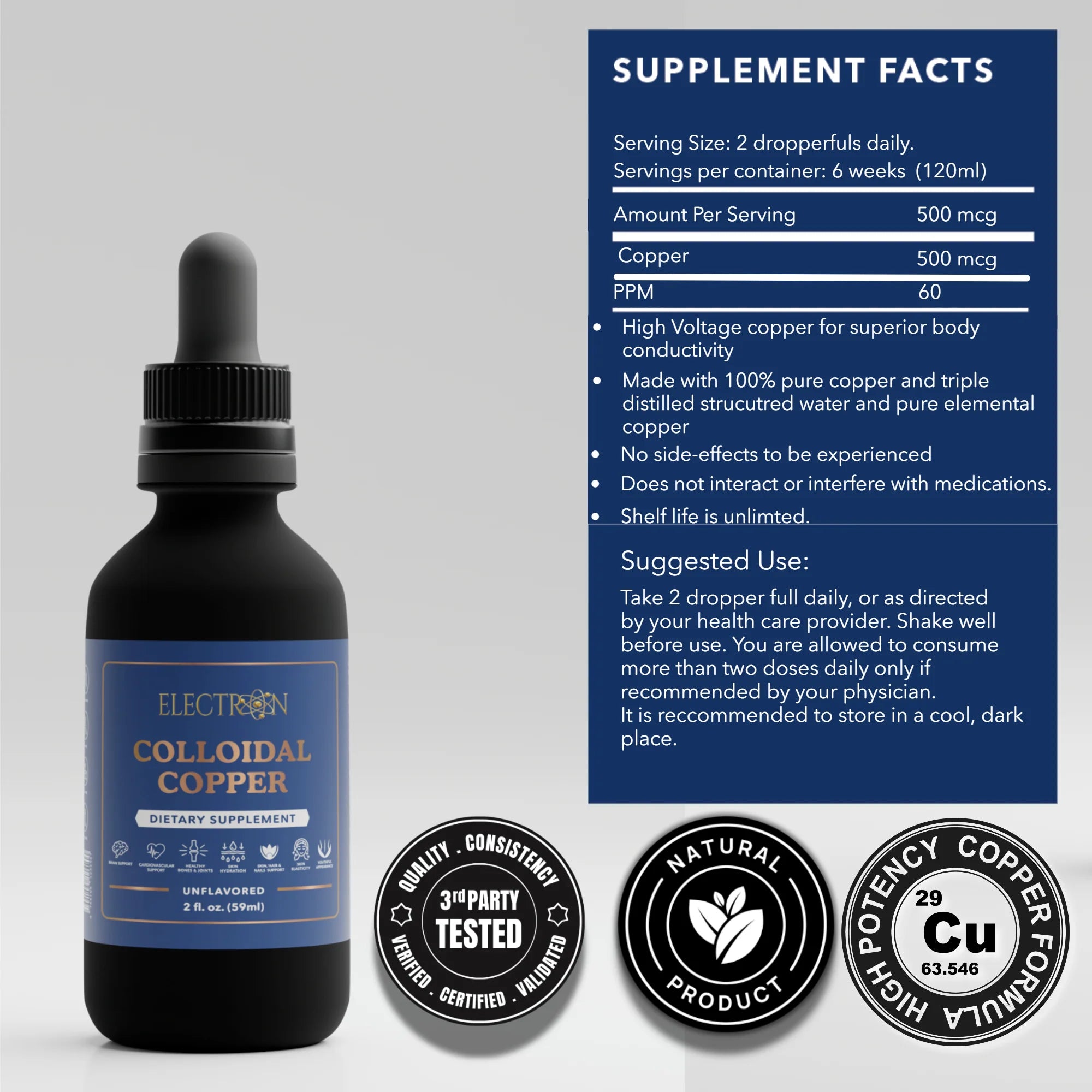 Colloidal Copper Supplement