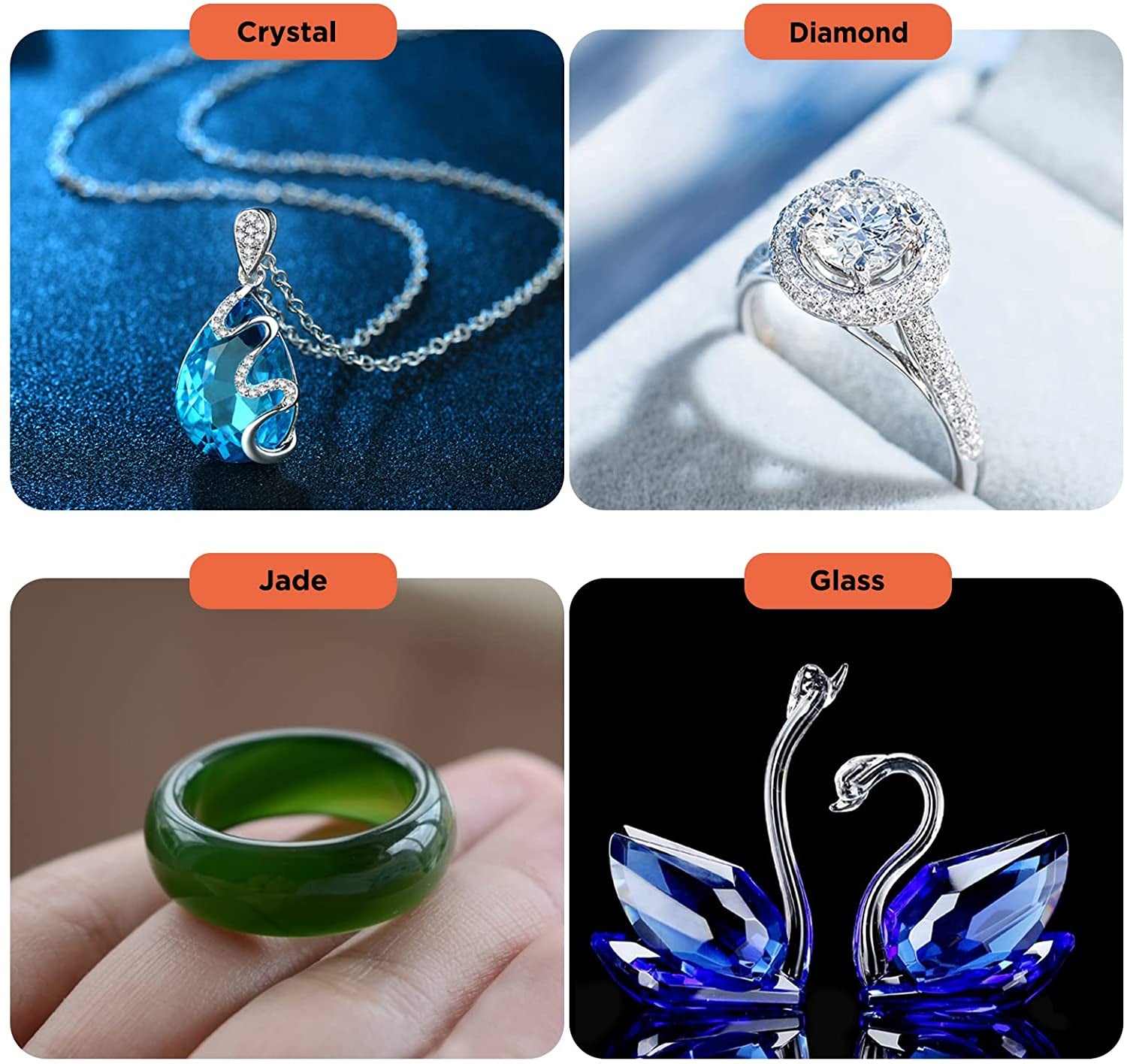 Professional Diamond Tester, Gem Tester Pen Portable Electronic Diamond Tool for Jewelry Jade Ruby Stone