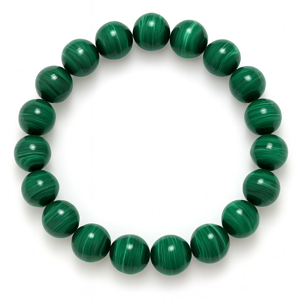 Handmade Beads Bracelet –Dark Green-02