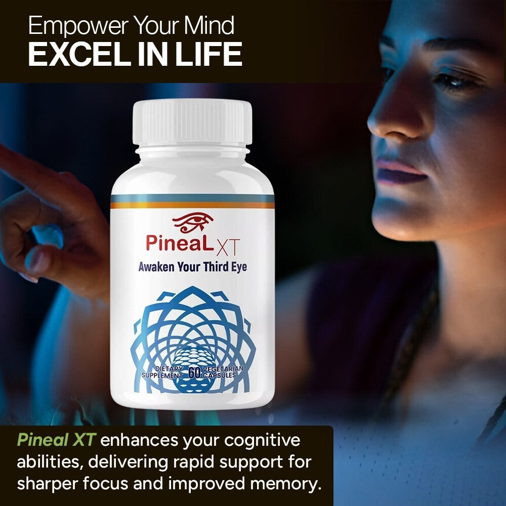 Pineal XT Nootropic Pills- Pineal XT Brain Productivity Support Supplement-3Pa