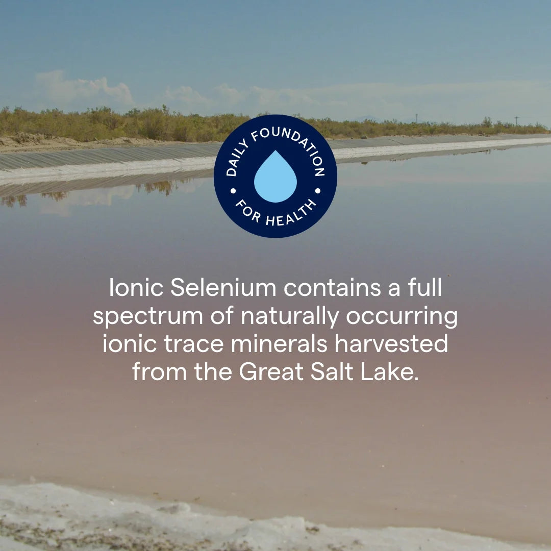 Ionic Selenium 300 Mcg - Liquid Dietary Supplement with Magnesium & Selenium - Mineral Supplement to Support Healthy Immune & Thyroid Function - 2 Fl Oz (About 48 Servings)