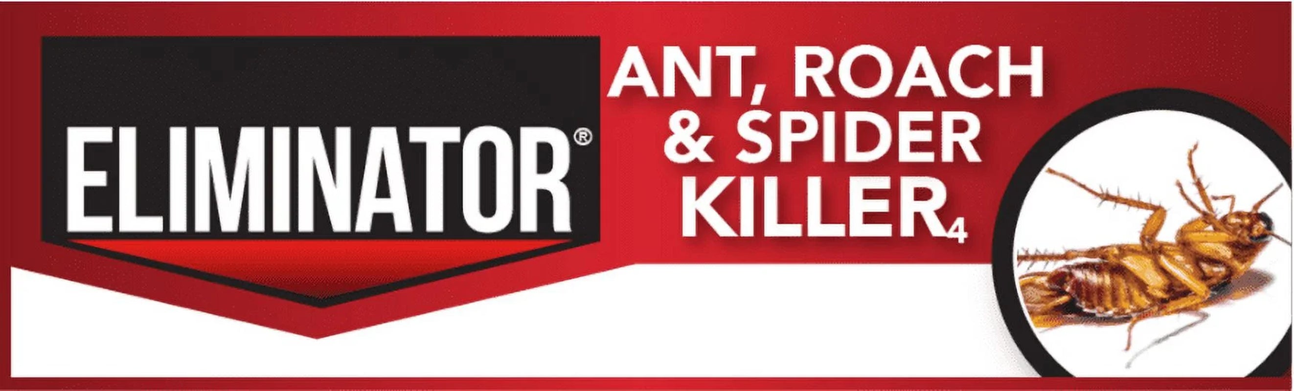 Ant, Roach & Spider Killer4, Aerosol Spray, 2/20-Ounce