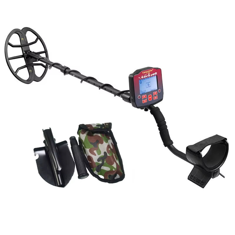 TC-400 High Sensitivity Metal Detector Waterproof Detector Metales Pinpointing Search Underground Gold for Treasure Adjustable
