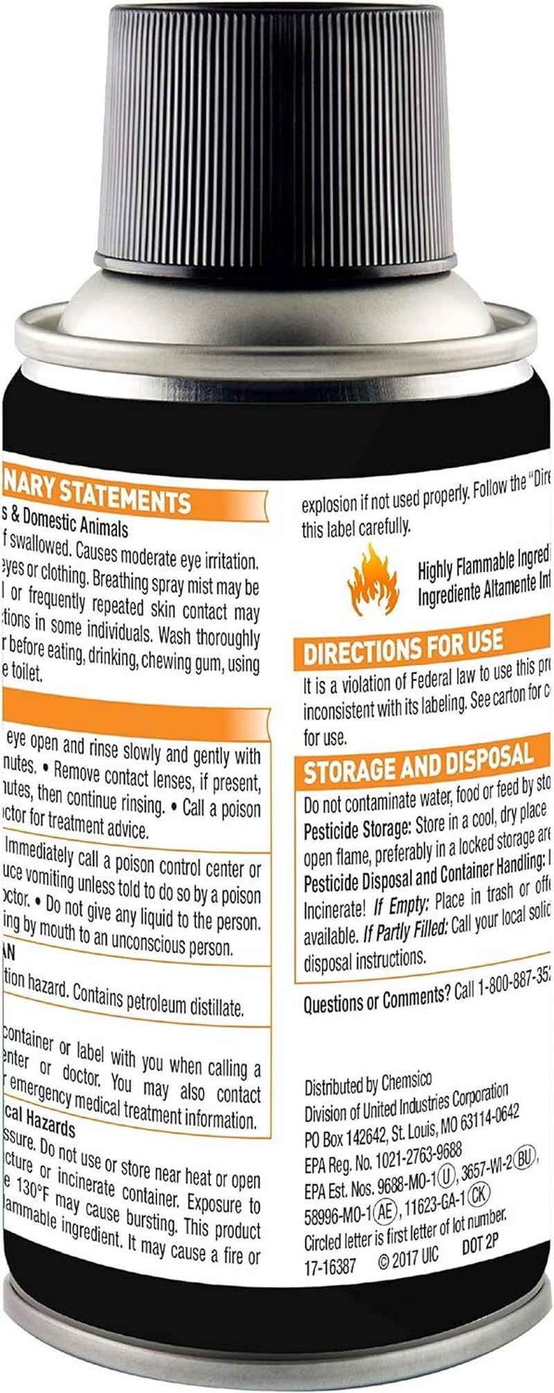 6 Can Fogger Bomb Insect Killer Bug Flies Roach Spider Indoor Bed Kill Shot Tick