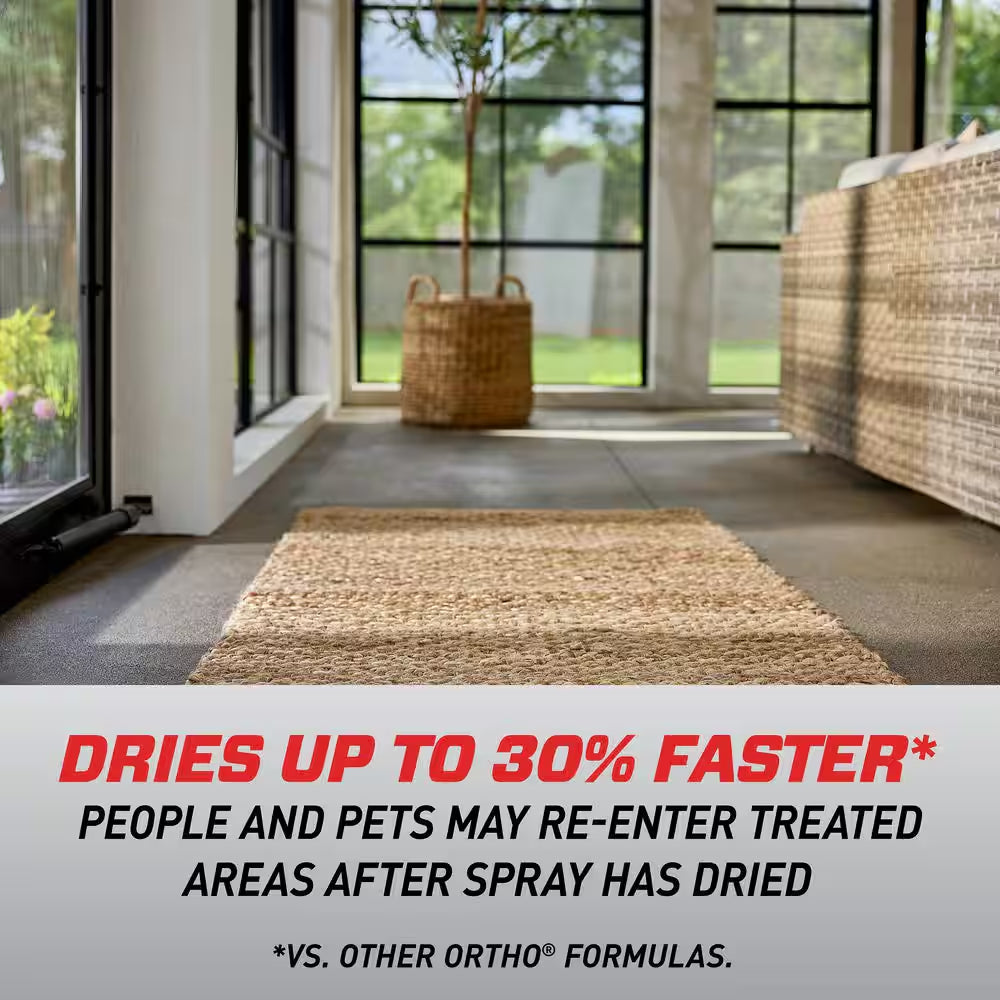 Home Defense Max Indoor Insect Barrier 1 Gal. Ready-To-Use Spray Roach, Spider and Ant Insect Killer Refill