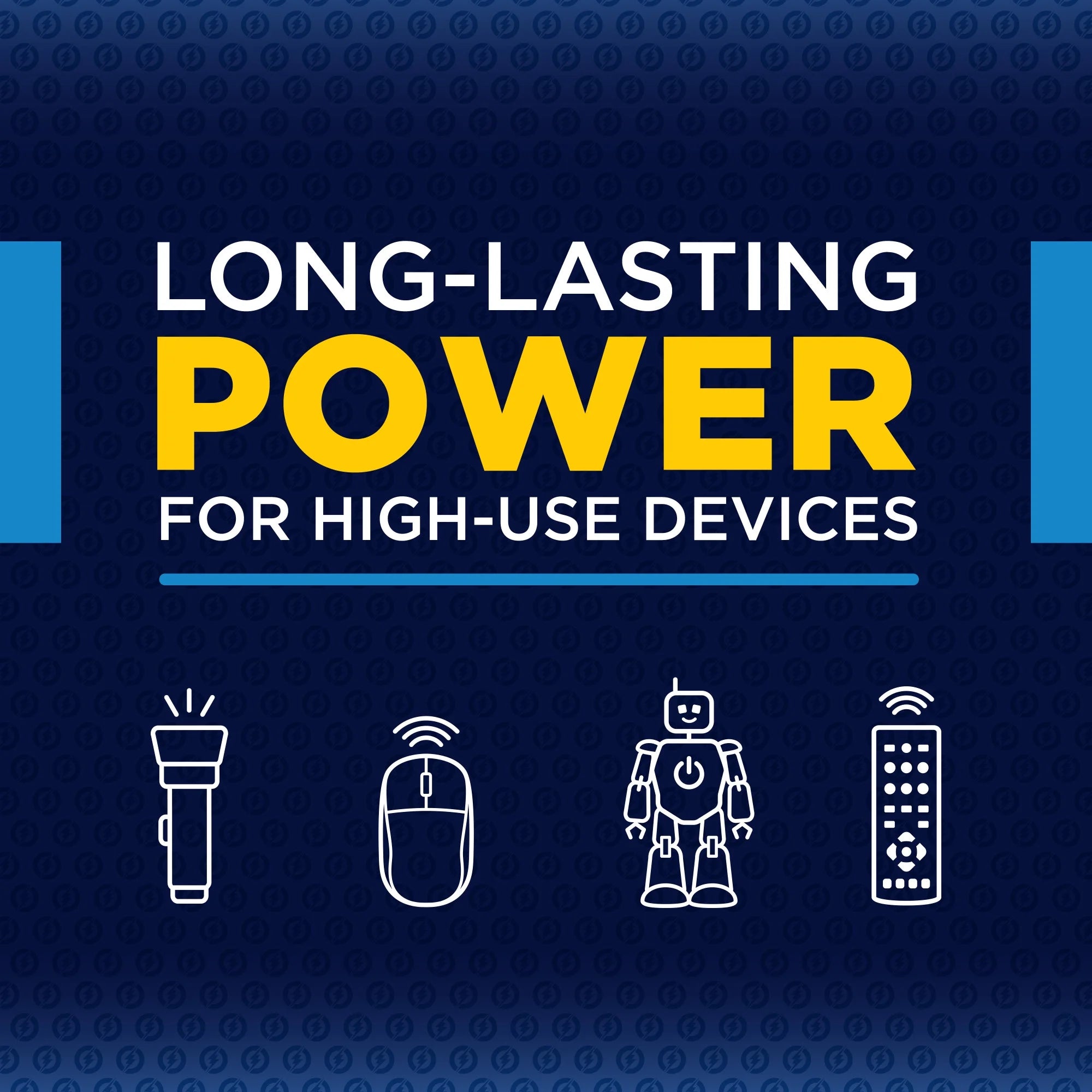 High Energy AA Batteries (4 Pack), Double a Batteries