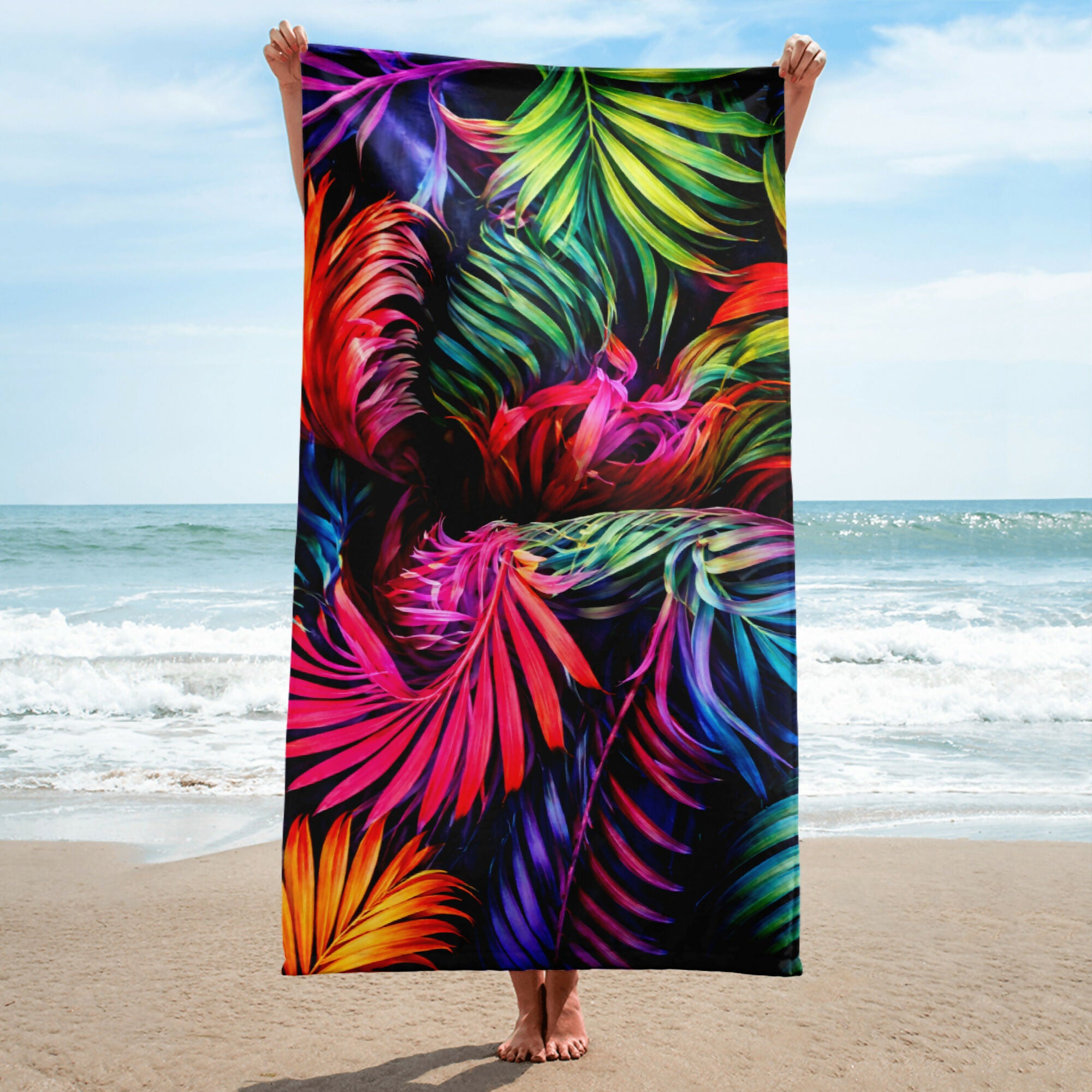 TROPICAL BEACH TOWEL
