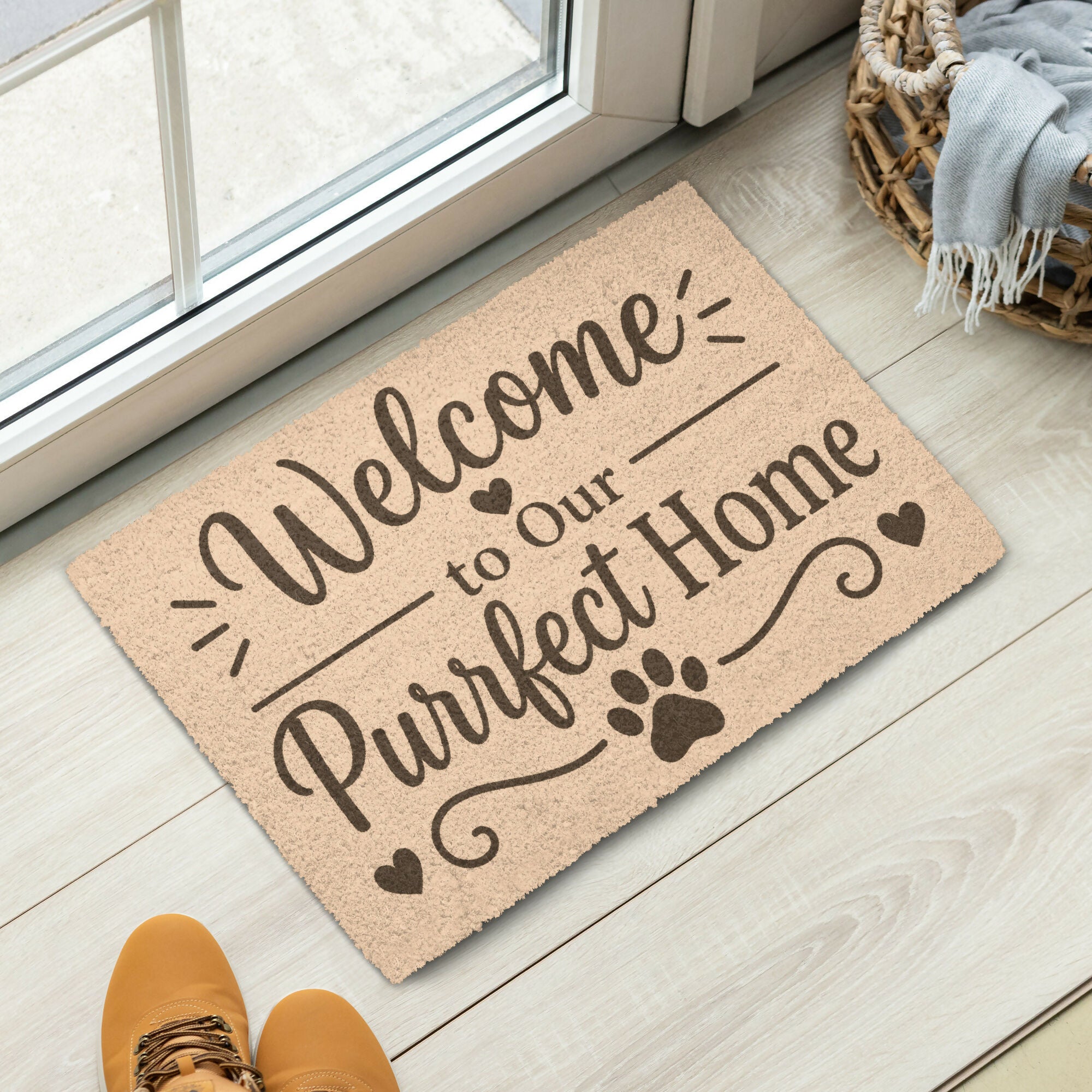 Purrfect Home Mat