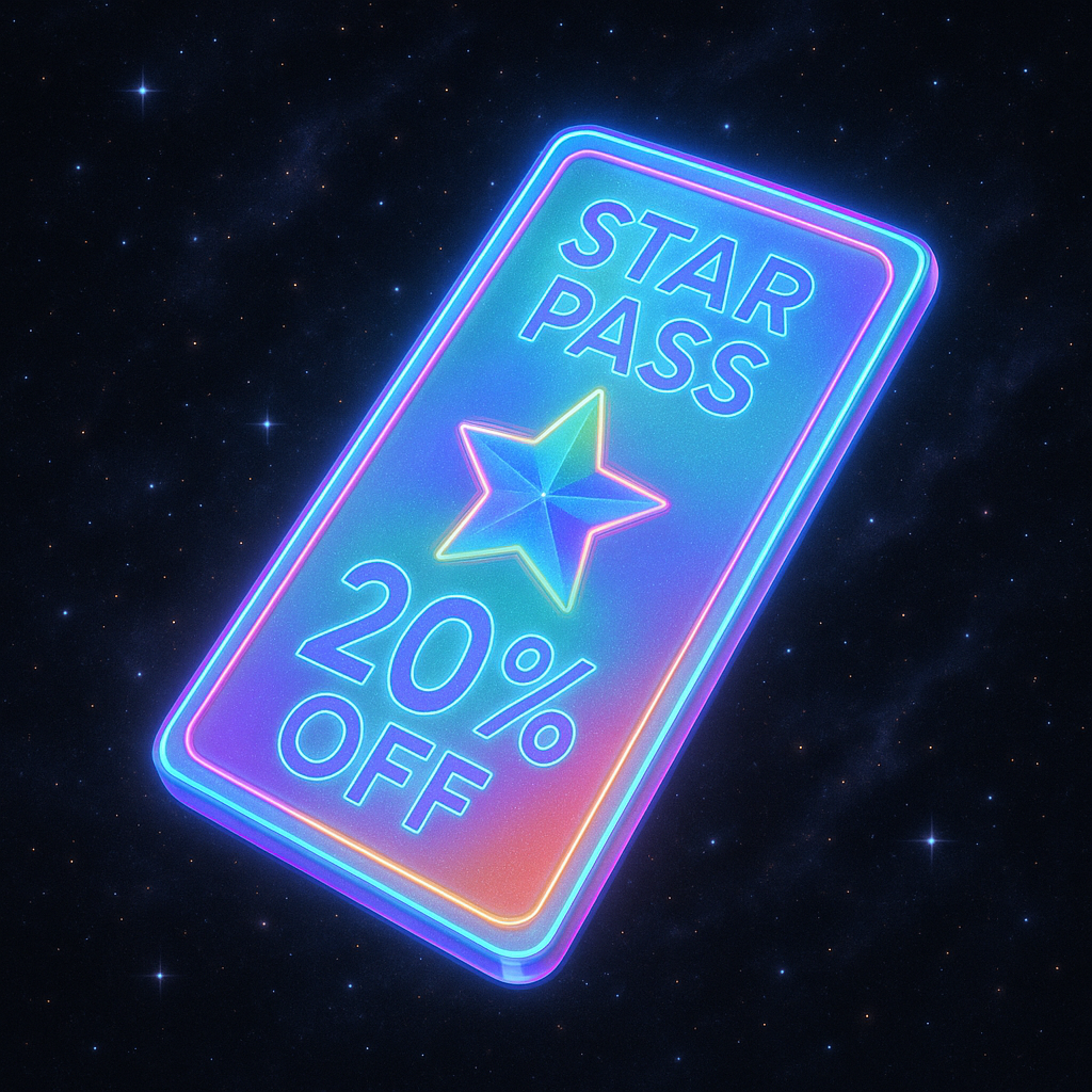 Star Pass 20% Lifetime Discount
