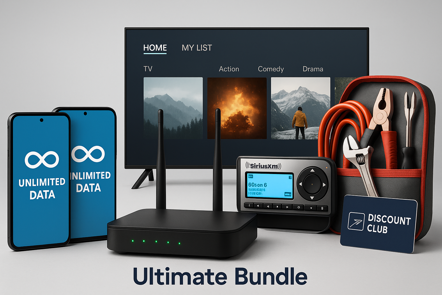 Ultimate Package products showcase